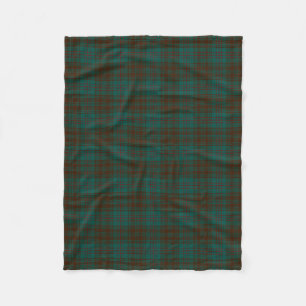 Dublin County Irish Tartan Fleece Deken