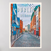Dublin, de stad van Ierse tradities Poster (Voorkant)