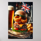 Dublin Delight Burger 24x36 Poster (Voorkant)