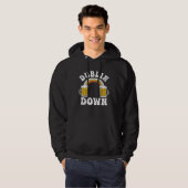 Dublin Down Irish  Phrases   St Patrick s Day Hoodie (Voorkant volledig)