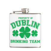 Dublin Drink team Heupfles (Voorkant)