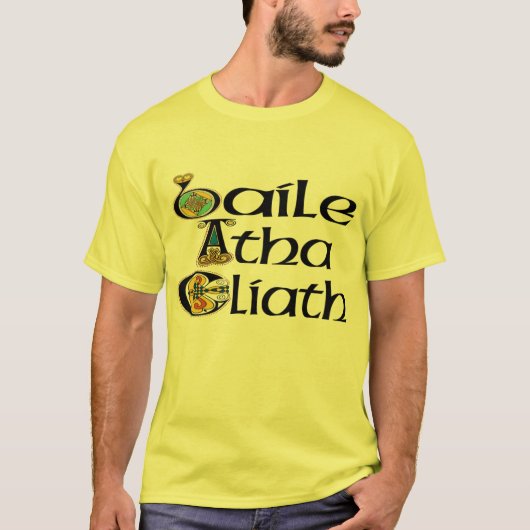 Dublin (Gaelic) T-shirt (Voorkant)