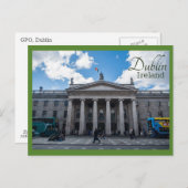 Dublin GPO Briefkaart (Voorkant / Achterkant)