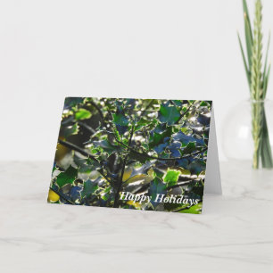 Dublin Green Holiday Card Feestdagen Kaart