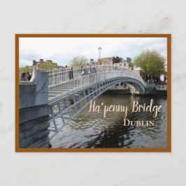 Dublin (Ha'penny Bridge) Briefkaart