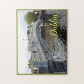 Dublin (Ha'penny Bridge) met tekst Legpuzzel (Verticaal)