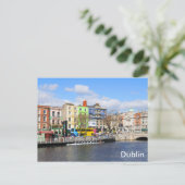 Dublin. Ierland Briefkaart (Staand voorkant)