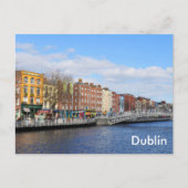 Dublin. Ierland Briefkaart (Voorkant)