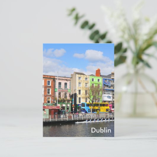 Dublin. Ierland Briefkaart (Staand voorkant)