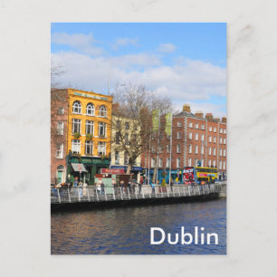 Dublin. Ierland Briefkaart