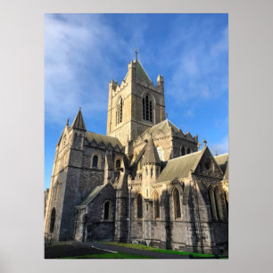 Dublin Ierland Christ Church Kathedraal landmark a Poster