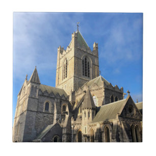 Dublin Ierland Christ Church Kathedraal landmark a Tegeltje