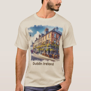 Dublin Ierland Ierse pub herenkleding T-shirt