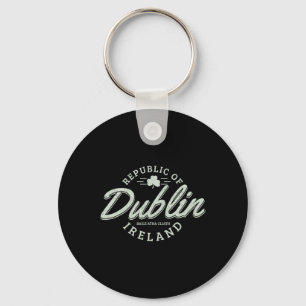Dublin Ierland Klaverblad Ierse St. Patricks Dag Sleutelhanger