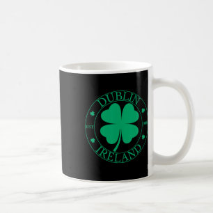 Dublin Ierland Oost 988 Clover Leaf Shamrock St. P Koffiemok