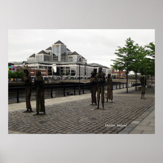Dublin, Ierland Poster (Voorkant)