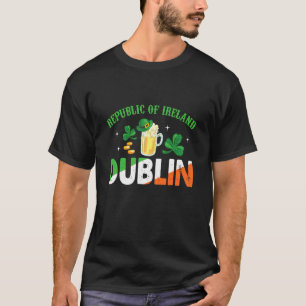 Dublin Ierland St. Patricks Dag Viering Vintag T-shirt