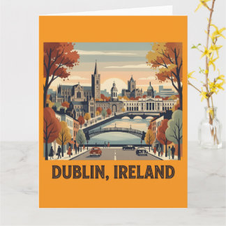 Dublin in de herfst kaart