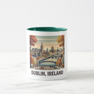Dublin in de herfst mok
