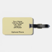 Dublin Ireland Guide Book Bagagelabel (Achterkant horizontaal)