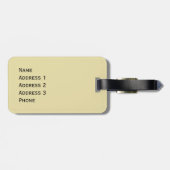 Dublin Ireland Guide Book Personalized Bagagelabel (Achterkant horizontaal)