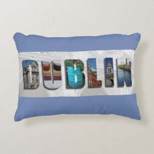 Dublin Ireland Travel Accent Kussen