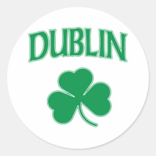 Dublin Irish Ronde Sticker