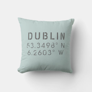Dublin Longitude Latitude Sierkussen