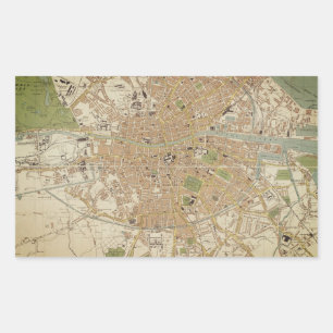 Dublin Map Sticker