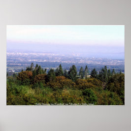 Dublin Mountains, landschap in Ierland Poster