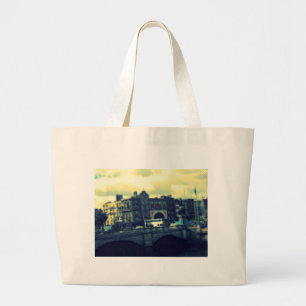 Dublin Pop Art Grote Tote Bag