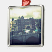 Dublin Pop Art Metalen Ornament (Links)