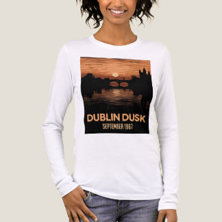 Dublin Schemering Dames T-shirt | Ierland Reis Kun