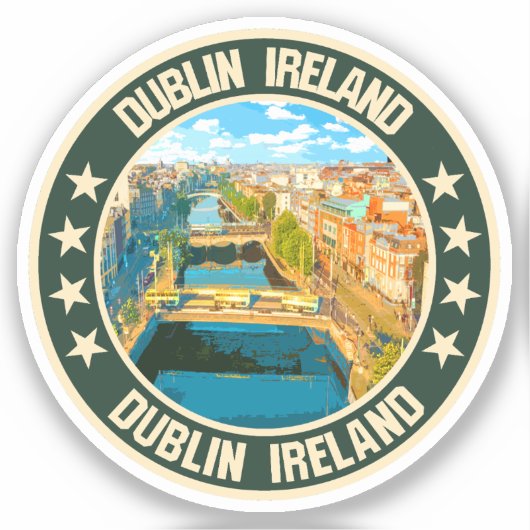 Dublin Sticker (Voorkant)