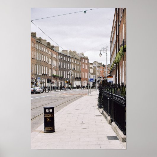 Dublin Street Poster (Voorkant)