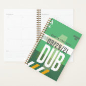 Dublin - Travel Planner 2026 (Devant avec enveloppe)