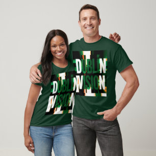 Dublin Visie Storingen St. Patrick's Dag T-shirt