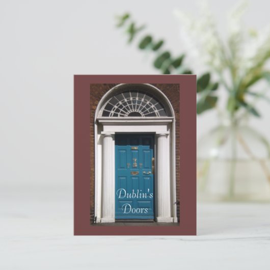 Dublin's Doors briefkaart (Staand voorkant)