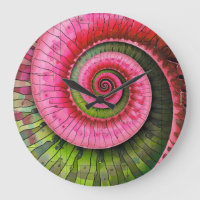 Dubman Designs: Glowende Roze en Groene Fibonacci 