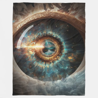 Dubman Designs: Oog van God, Rivier van Hoop Fleece Deken