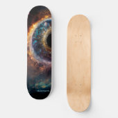 Dubman Does Design: Universal Eye, Celestial Scape Skateboard (Voorkant)