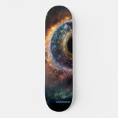 Dubman Does Design: Universal Eye, Celestial Scape Skateboard (Voorkant)