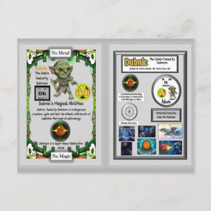 Dubnic Presenteert Dubnium Ruilkaart Briefkaart