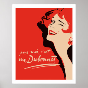Dubonnet ( franse advertenties) poster