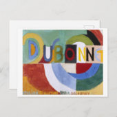 Dubonnet Sonia Delaunay | | Briefkaart (Voorkant / Achterkant)