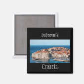 Dubrovnik, aimant Croatie (Recto/Verso)