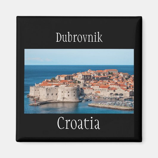 Dubrovnik, aimant Croatie (Devant)