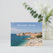 Dubrovnik - briefkaart Kroatië (Staand voorkant)
