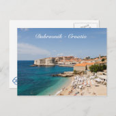Dubrovnik - briefkaart Kroatië (Voorkant / Achterkant)