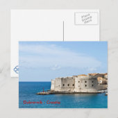 Dubrovnik - Carte postale Croatie (Devant / Derrière)
